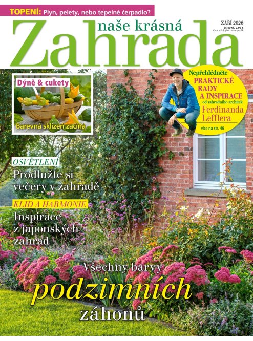 AKTUÁLNÍ VYDÁNÍ NAŠE KRÁSNÁ ZAHRADA 09/2026