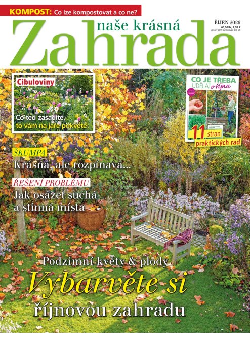 AKTUÁLNÍ VYDÁNÍ NAŠE KRÁSNÁ ZAHRADA 10/2026