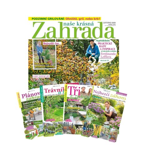 Roční předplatné Naše krásná zahrada + speciály