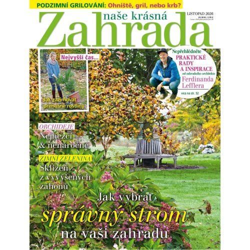 Roční předplatné Naše krásná zahrada se slevou