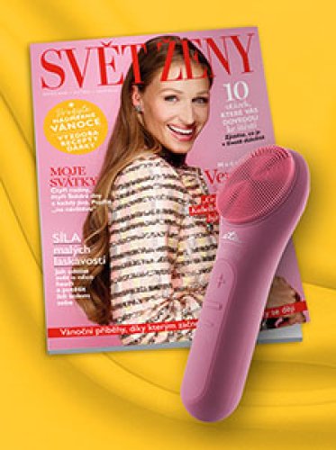 obrázek magazínu ROČNÍ PŘEDPLATNÉ SVĚT ŽENY + KARTÁČEK NA OBLIČEJ ETA + DIGI ZDARMA