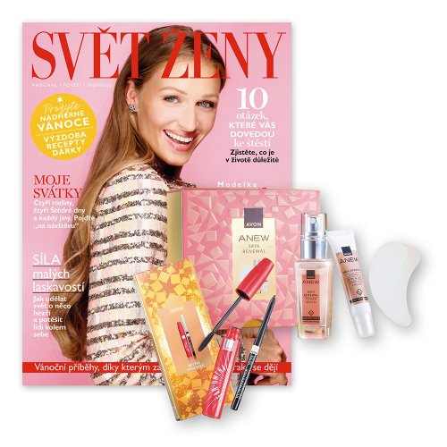 ROČNÍ PŘEDPLATNÉ SVĚT ŽENY + PÉČE AVON + DIGI ZDARMA