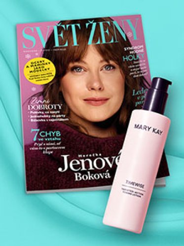 obrázek magazínu ROČNÍ PŘEDPLATNÉ SVĚT ŽENY + TĚLOVÉ MLÉKO MARY KAY + DIGI ZDARMA