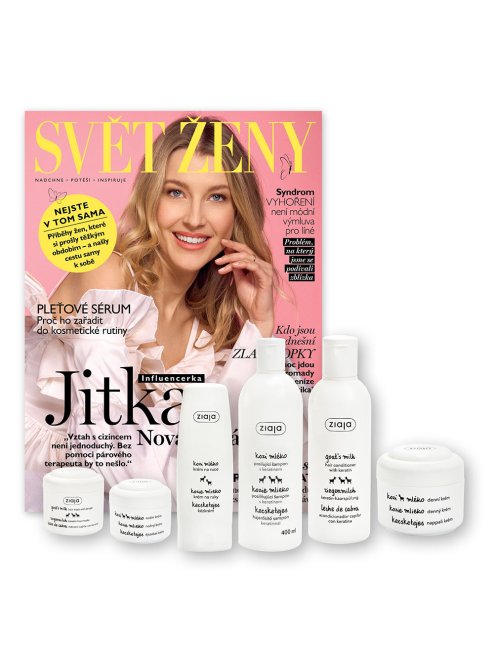 ROČNÍ PŘEDPLATNÉ SVĚT ŽENY + PÉČE ZIAJA + DIGI ZDARMA