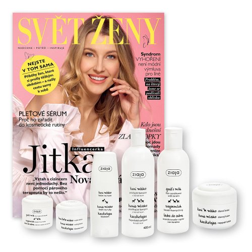 ROČNÍ PŘEDPLATNÉ SVĚT ŽENY + PÉČE ZIAJA + DIGI ZDARMA