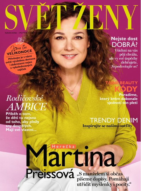 AKTUÁLNÍ VYDÁNÍ SVĚT ŽENY 04/2026