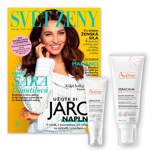 ROČNÍ PŘEDPLATNÉ SVĚT ŽENY + PÉČE AVÈNE + DIGI ZDARMA