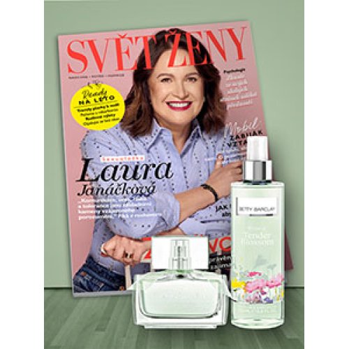 obrázek magazínu ROČNÍ PŘEDPLATNÉ SVĚT ŽENY + SADA VŮNÍ TENDER BLOSSOM + DIGI ZDARMA