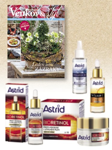obrázek magazínu ROČNÍ PŘEDPLATNÉ MARIANNE VENKOV A STYL + PÉČE ASTRID + DIGI VERZE ZDARMA