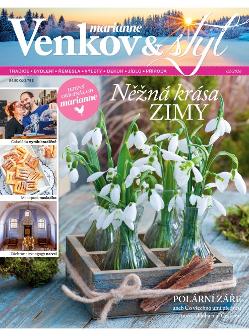 AKTUÁLNÍ VYDÁNÍ MARIANNE VENKOV A STYL 02/2026