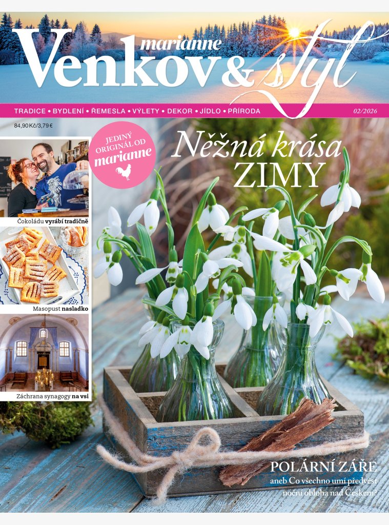 AKTUÁLNÍ VYDÁNÍ MARIANNE VENKOV A STYL 02/2026