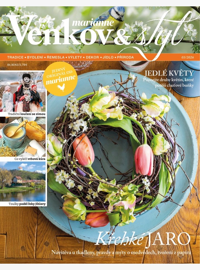 AKTUÁLNÍ VYDÁNÍ MARIANNE VENKOV A STYL 03/2026