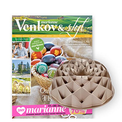 Předplatné + forma na bábovku