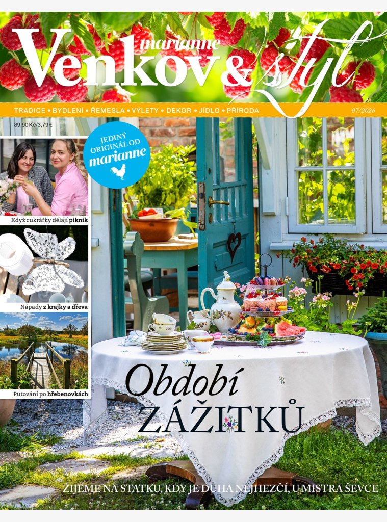 AKTUÁLNÍ VYDÁNÍ MARIANNE VENKOV A STYL 07/2026