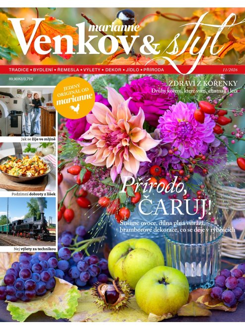 AKTUÁLNÍ VYDÁNÍ MARIANNE VENKOV A STYL 11/2026