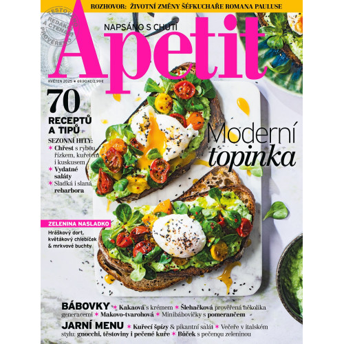 obrázek magazínu AKTUÁLNÍ VYDÁNÍ APETIT 05/2025