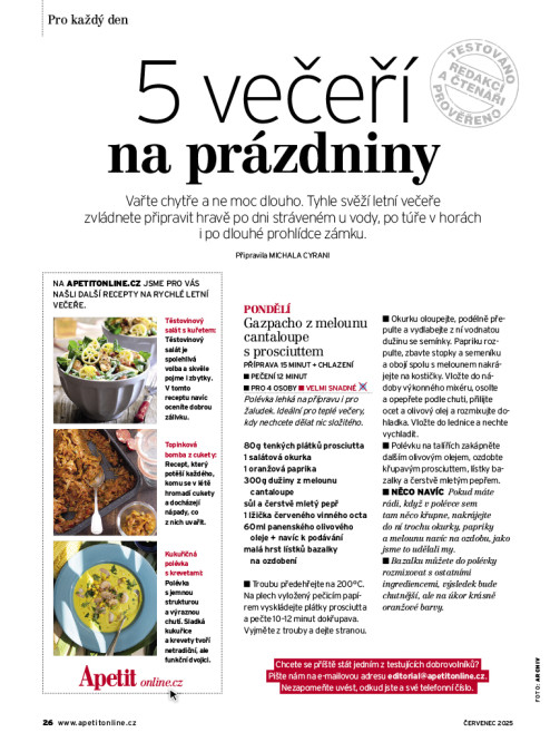 AKTUÁLNÍ VYDÁNÍ APETIT 07/2025