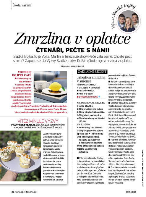 AKTUÁLNÍ VYDÁNÍ APETIT 08/2025