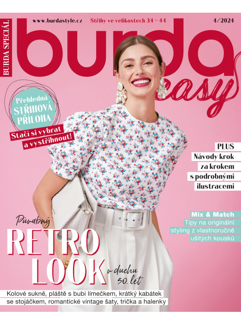 AKTUÁLNÍ VYDÁNÍ BURDA EASY 04/2024