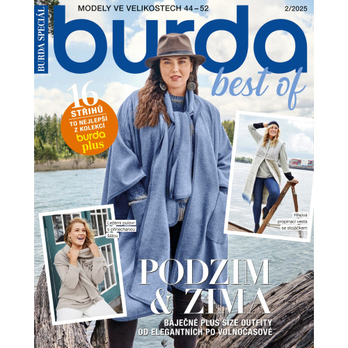 ROČNÍ PŘEDPLATNÉ - BURDA BEST OF PLUS (2 VYDÁNÍ) SE SLEVOU