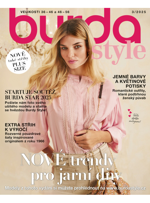 AKTUÁLNÍ VYDÁNÍ BURDA STYLE 03/2025