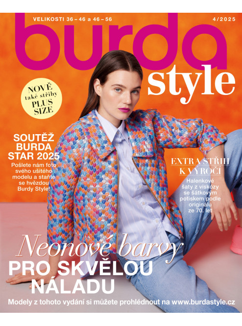 AKTUÁLNÍ VYDÁNÍ BURDA STYLE 04/2025