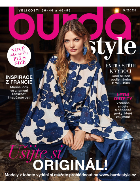 AKTUÁLNÍ VYDÁNÍ BURDA STYLE 05/2025