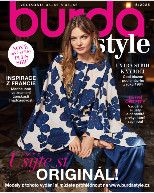 AKTUÁLNÍ VYDÁNÍ BURDA STYLE 05/2025