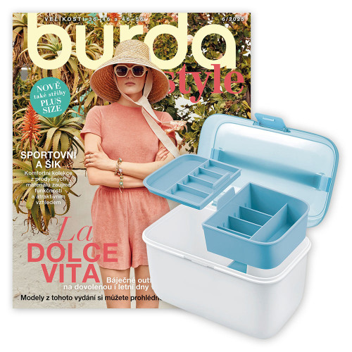 ROČNÍ PŘEDPLATNÉ BURDA STYLE + UNIVERZÁLNÍ BOX TESCOMA PRESTO