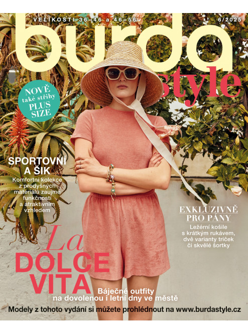 AKTUÁLNÍ VYDÁNÍ BURDA STYLE 06/2025