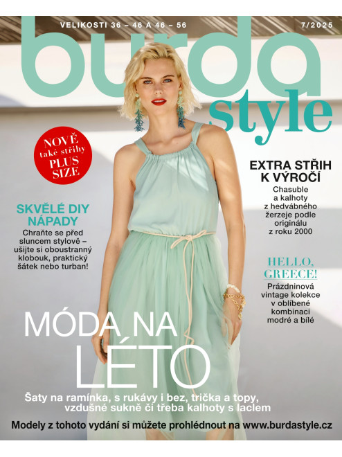 AKTUÁLNÍ VYDÁNÍ BURDA STYLE 07/2025