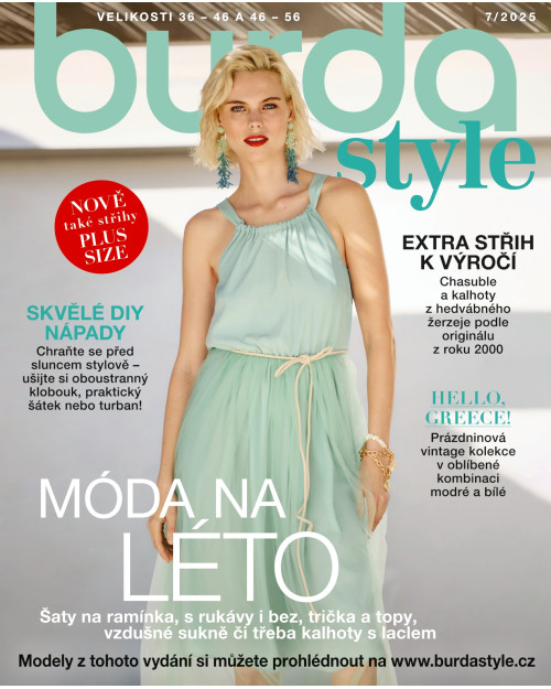 AKTUÁLNÍ VYDÁNÍ BURDA STYLE 07/2025