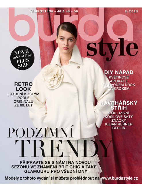 AKTUÁLNÍ VYDÁNÍ BURDA STYLE 09/2025