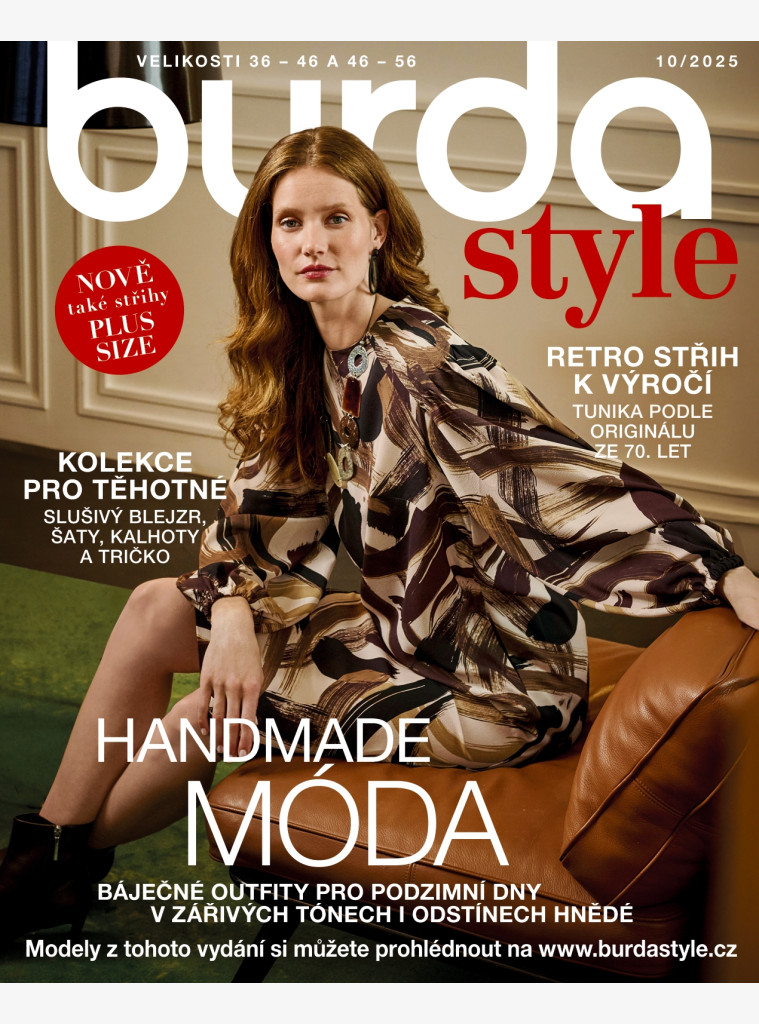 AKTUÁLNÍ VYDÁNÍ BURDA STYLE 10/2025