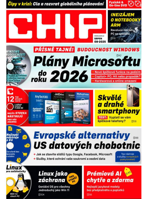 Aktuální CHIP 08/2025
