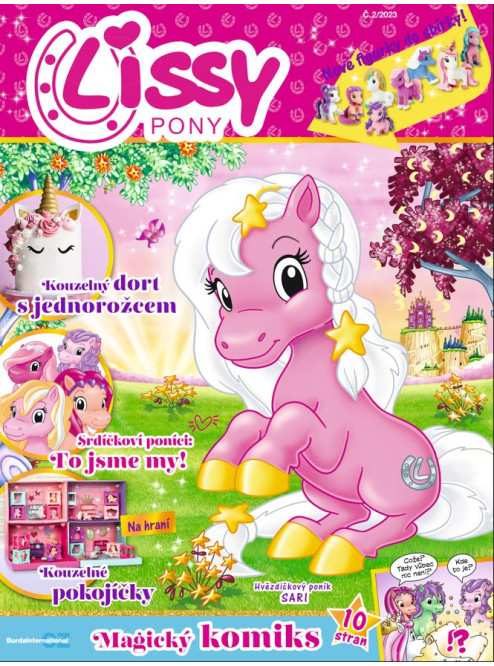 Lissy Pony 2/2023 - každé vydání s hračkou