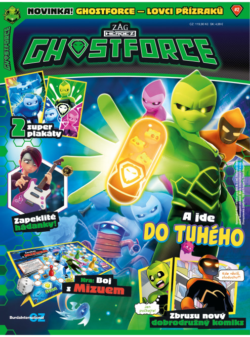 Ghostforce 2/2023 - každé vydání s hračkou