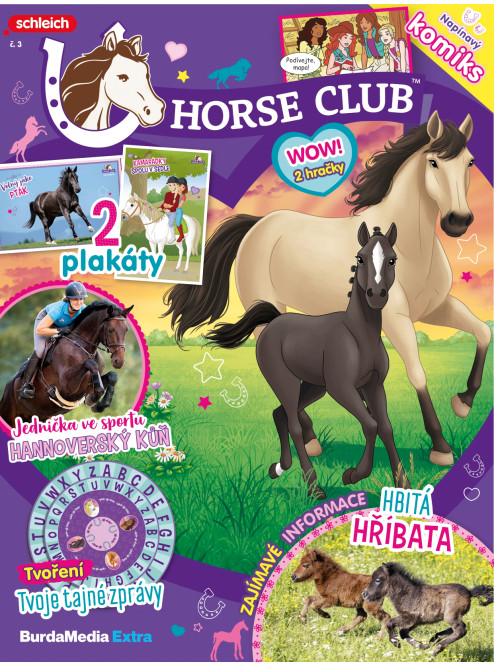 Schleich - HORSE CLUB 1/2024 - každé vydání s hračkou