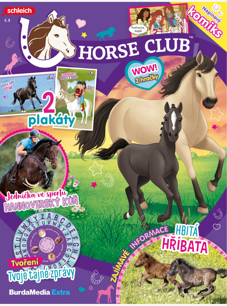 Schleich - HORSE CLUB 1/2024 - každé vydání s hračkou