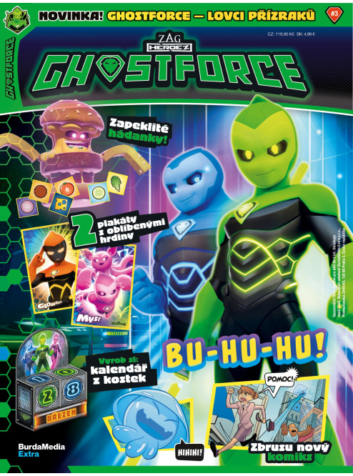 Ghostforce 1/2024 - každé vydání s hračkou