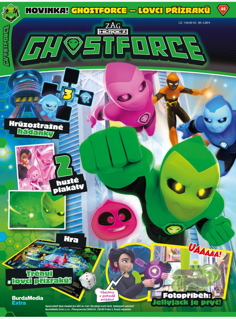 Ghostforce 2/2024 - každé vydání s hračkou