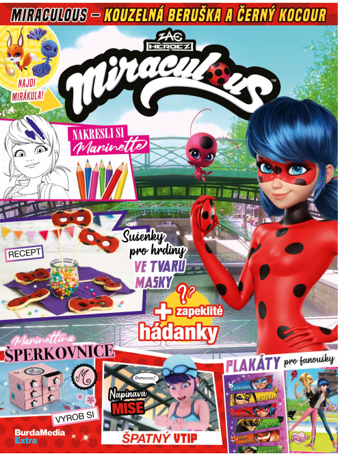 Miraculous: Beruška a Černý kocour 02/2025 - každé vydání s hračkou