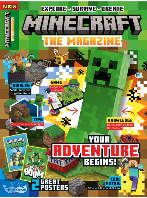 Minecraft 1/2025 - každé vydání s hračkou