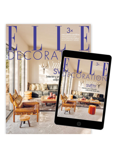 ROČNÍ PŘEDPLATNÉ ELLE DECORATION SE SLEVOU 20 % (4 VYDÁNÍ) + DIGI VERZE ZDARMA