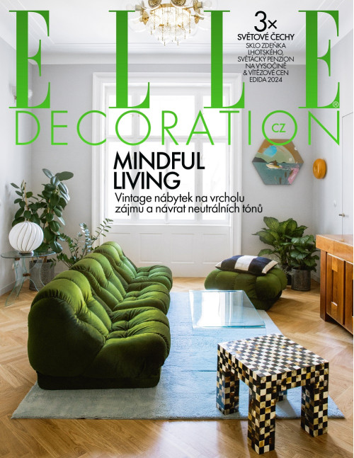 AKTUÁLNÍ VYDÁNÍ ELLE DECORATION 01/2024