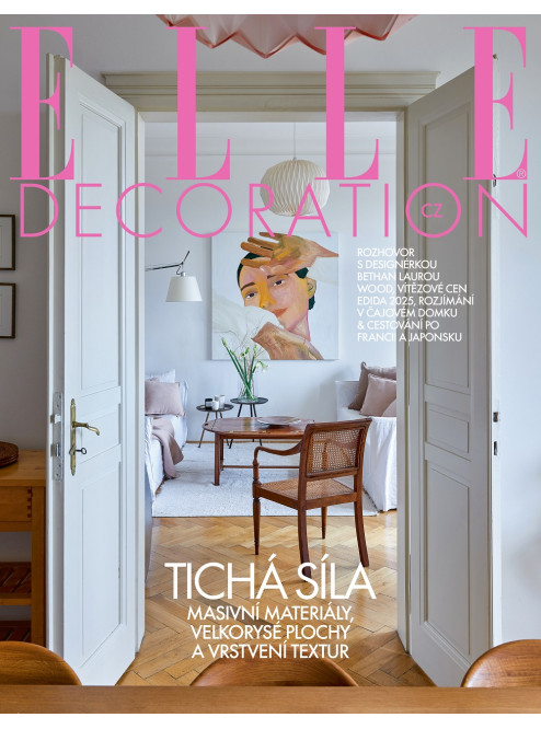 AKTUÁLNÍ VYDÁNÍ ELLE DECORATION 01/2025