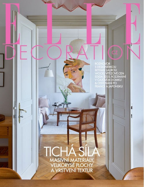 AKTUÁLNÍ VYDÁNÍ ELLE DECORATION 01/2025