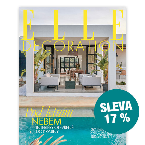 ROČNÍ PŘEDPLATNÉ ELLE DECORATION SE SLEVOU (4 VYDÁNÍ) + DIGITÁLNÍ VERZE ZDARMA