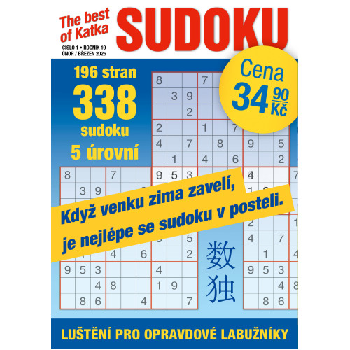 Roční předplatné Katka Best of Sudoku se slevou