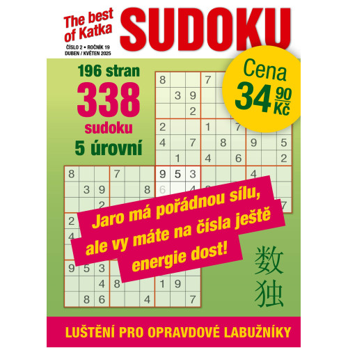 Roční předplatné Katka Best of Sudoku se slevou